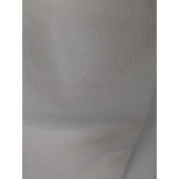 Chicos Womens Ivory White Ultimate Fit Slim Leg Corduroy Jeans Mid Rise S - Picture 11 of 16